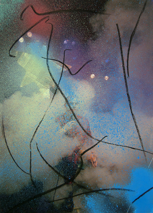 Manuel Pomar art contemporain contemporary art Toulouse dérive amertume dessin histoire pop référence nature culture peinture Golgotha Golgotha picnic théâtre Garonne peinture spray techniques mixtes mix media drawing image picture abstrait abstrait peinture couleur gravité painting