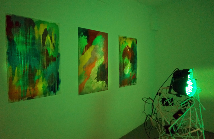 Manuel Pomar art contemporain contemporary art Toulouse dérive amertume dessin histoire pop référence nature culture peinture Golgotha Golgotha picnic théâtre Garonne peinture spray techniques mixtes mix media drawing image picture abstrait abstrait peinture painting