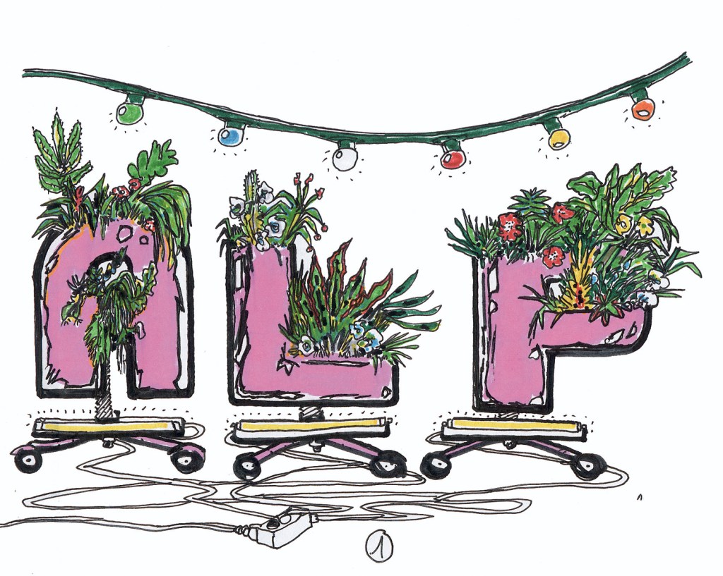 art contemporain contemporary art collectif d'artistes collective people alp le collectif alaplage affiche flyers cartes postales Hyper-ALP produits dérivés diffusion Pascal Marzo dessin dessin préparatoire croquis