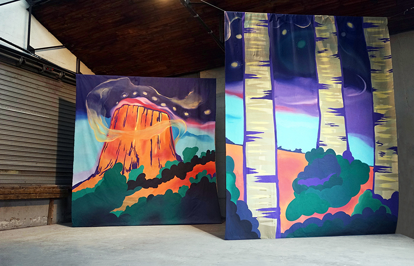 art contemporain Occitanie Toulouse contemporary art curator commissariat d’exposition commissaire Manuel Pomar installation Mademoiselle Kat Camille Lavaud Sète cinéma art populaire CLAP MIAM Hervé Di Rosa Pop Galerie Guy Brunet Michel Gondry Elvis Presley