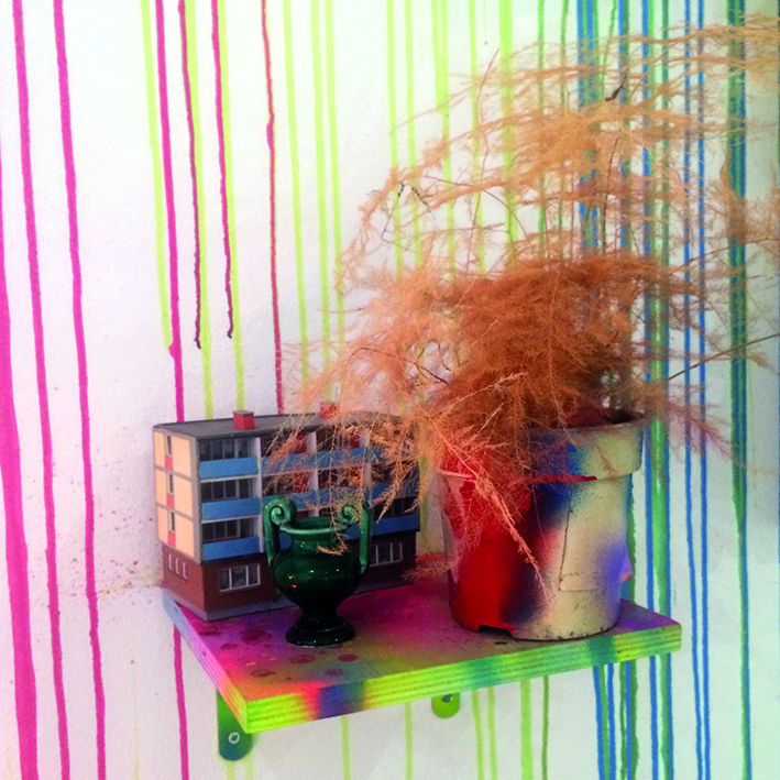 Manuel Pomar art contemporain contemporary art Toulouse dérive amertume dessin histoire pop référence nature culture techniques mixtes mix media painting abstrait painting peinture peinture abstraite alcool Suze Campari cocktail bartender bar culture modernité Colors Pop culture appropriation