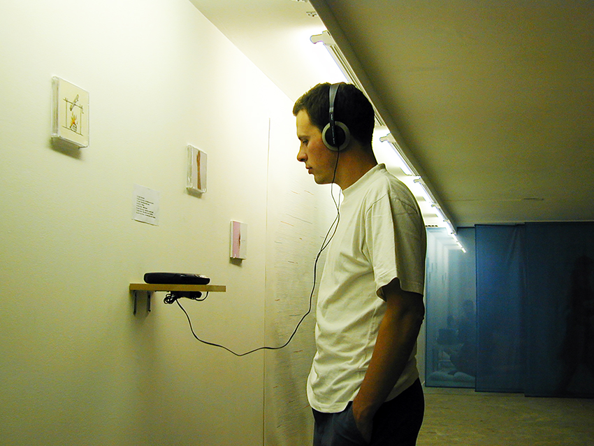 ALaPlage ALP le collectif art contemporain collectif d'artistes collective people vivons groupés alp le collectif alaplage Toulouse art contemporain contemporary art artist run space Occitanie années 90 nineties boulevard des Minimes fleuriste enseigne étudiants apprentis Bertrand Segonzac Grand Chien écoute musique son