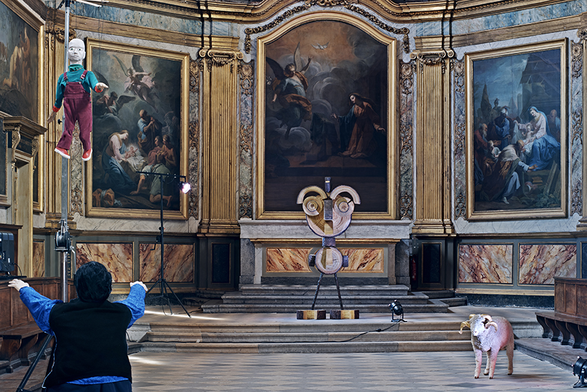 art contemporain Occitanie Toulouse contemporary art curator commissariat d’exposition commissaire Manuel Pomar Stéphane Arcas Virgine Barré Vincent Kohler Nicolas Milhé chapelle des carmélites ceci n’est pas