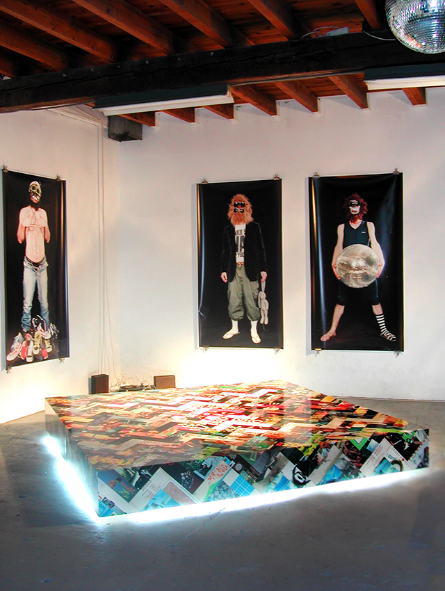 ALaPlage ALP le collectif art contemporain collectif d'artistes collective people vivons groupés alp le collectif alaplage Toulouse art contemporain contemporary art artist run space Occitanie années 90 nineties boulevard des Minimes étudiants apprentis rue e la Concorde Collectif PAC marquèterie affiche culture rave