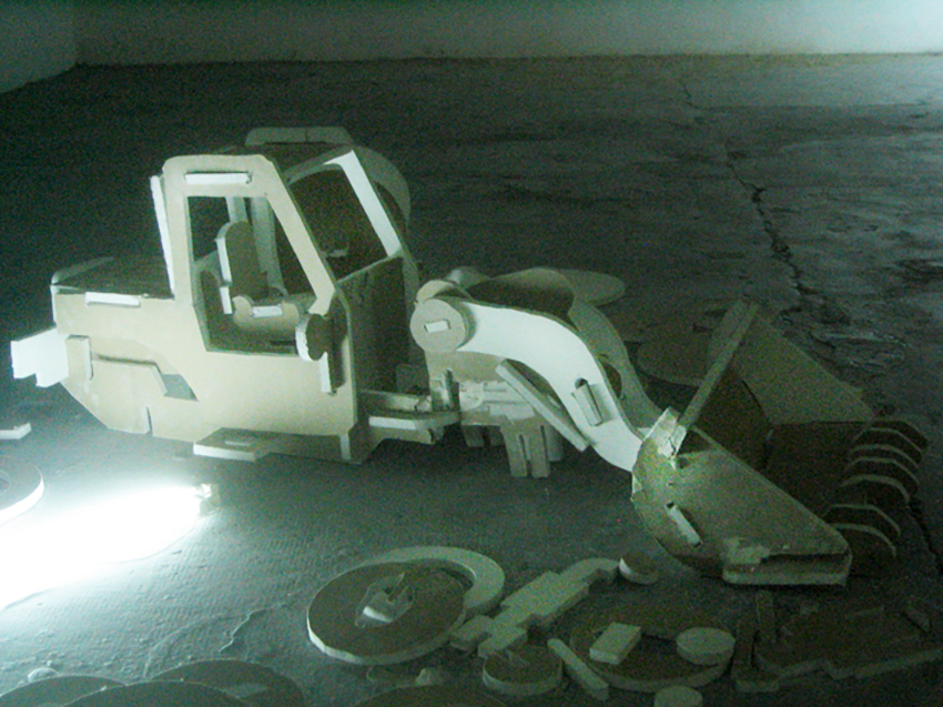 ALaPlage ALP le collectif art contemporain collectif d'artistes collective people vivons groupés alp le collectif alaplage Toulouse art contemporain contemporary art artist run space Occitanie années 90 nineties boulevard des Minimes étudiants apprentis rue e la Concorde Jean Denant monographie planisphère chantier construction