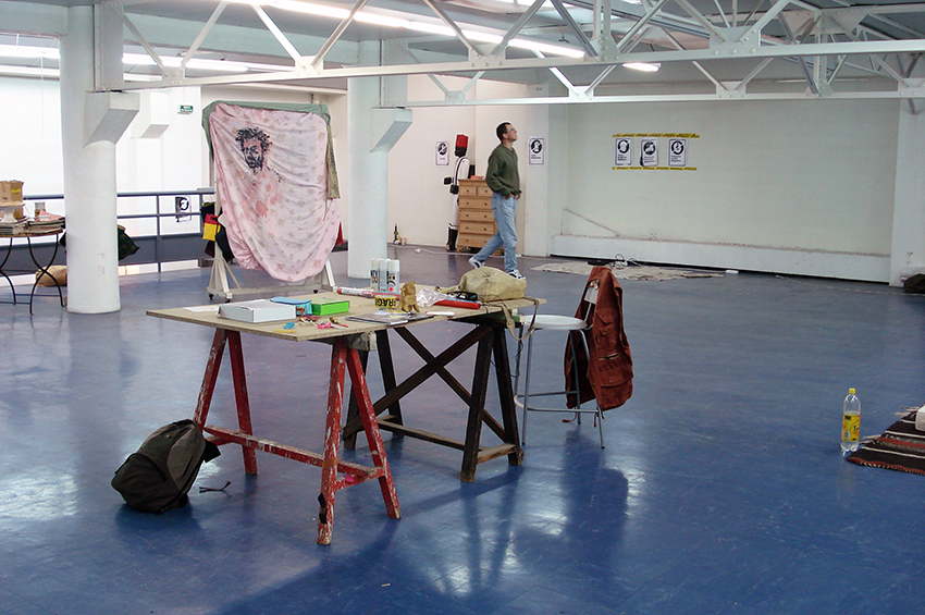 ALaPlage ALP le collectif art contemporain collectif d'artistes collective people vivons groupés alp le collectif alaplage Toulouse art contemporain contemporary art artist run space Occitanie années 90 nineties boulevard des Minimes fleuriste enseigne étudiants apprentis Alain Fleurant Québec Canada Zébra 3 Bordeaux collectif atelier résidence