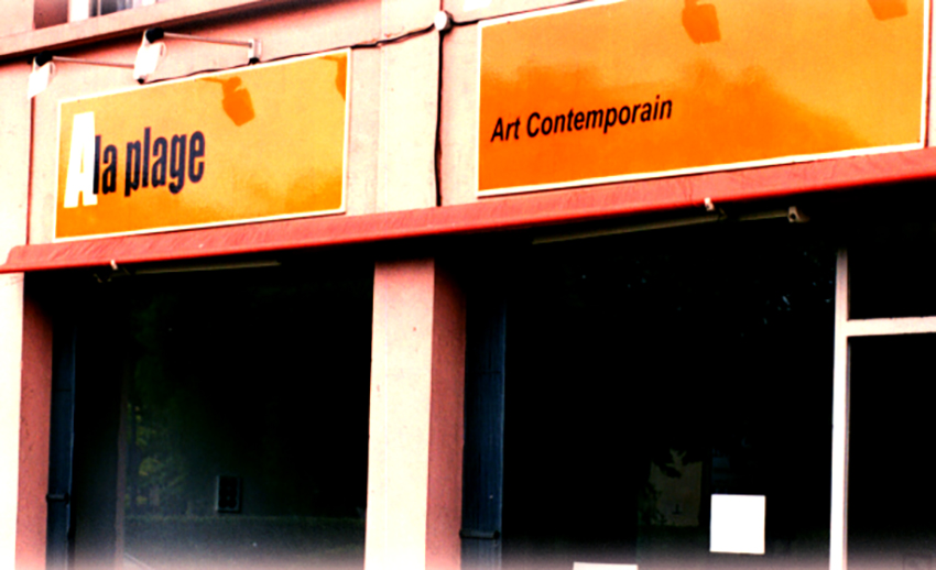 ALaPlage ALP le collectif art contemporain collectif d'artistes collective people vivons groupés alp le collectif alaplage Toulouse art contemporain contemporary art artist run space Occitanie années 90 nineties boulevard des Minimes fleuriste enseigne étudiants apprentis