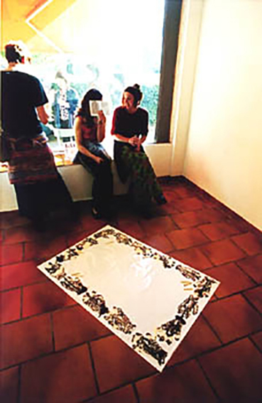 ALaPlage ALP le collectif art contemporain collectif d'artistes collective people vivons groupés alp le collectif alaplage Toulouse art contemporain contemporary art artist run space Occitanie années 90 nineties boulevard des Minimes fleuriste enseigne étudiants apprentis Jean Pommiès Bret Easton Ellis imagine un aveugle qui rêve